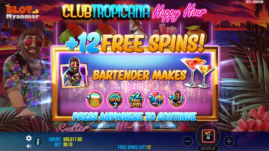 Club Tropicana Happy Hour Srceenshot 1_